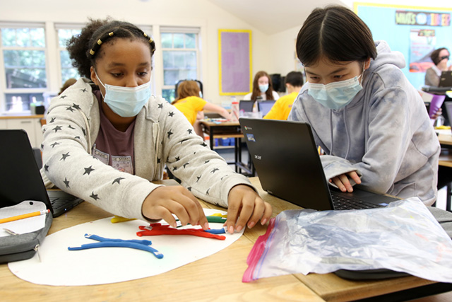 Student illustration of a car