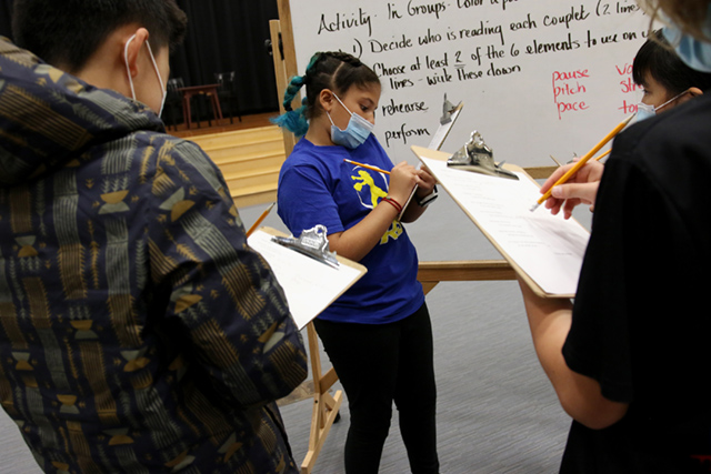 Student illustration of a car