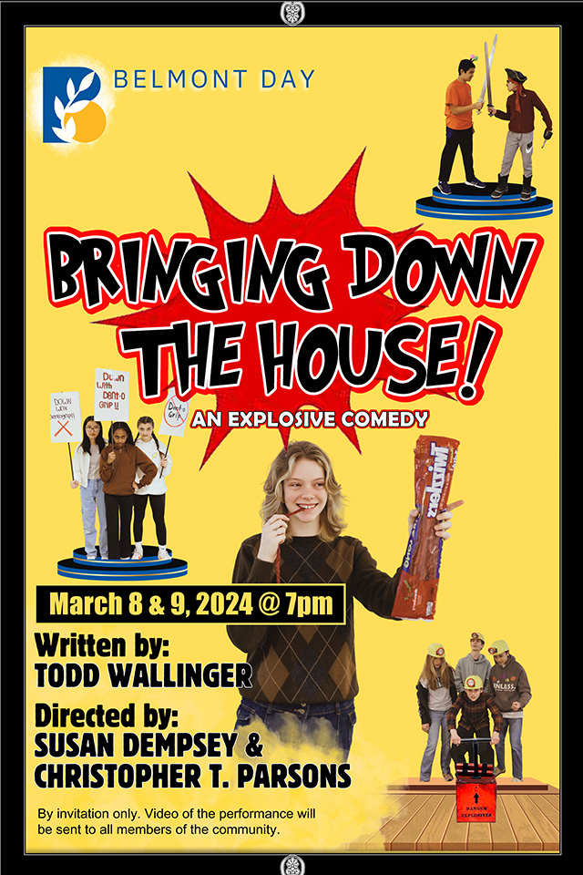 B is for Belonging at Belmont Day logo art