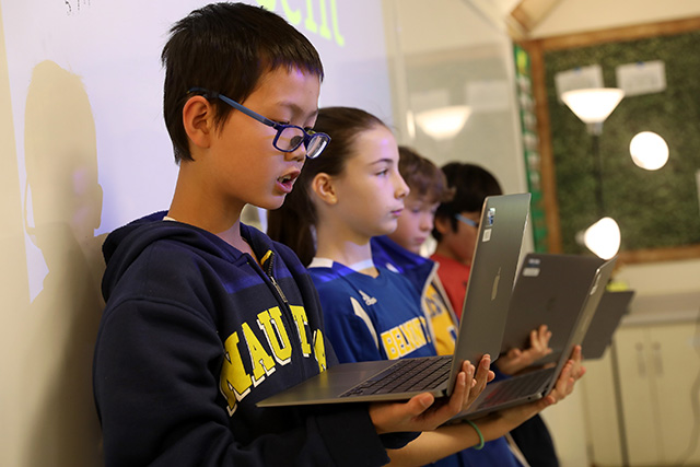 B is for Belonging at Belmont Day logo art